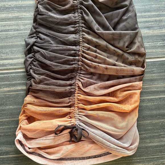 NWT! HERSKIND Jada Dress Ombré bodycon size small/Medium with adjustable length - Picture 8 of 9